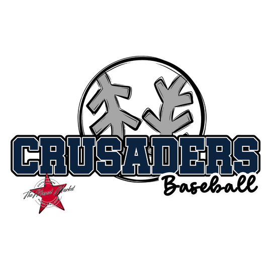 Crusaders Varsity Baseball-Navy
