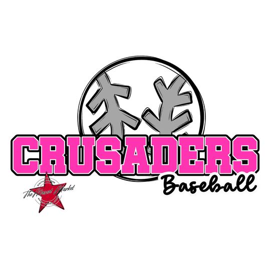 Crusaders Varsity Baseball-Pink