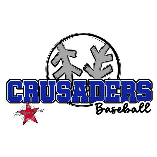 Crusaders Varsity Baseball-Royal Blue
