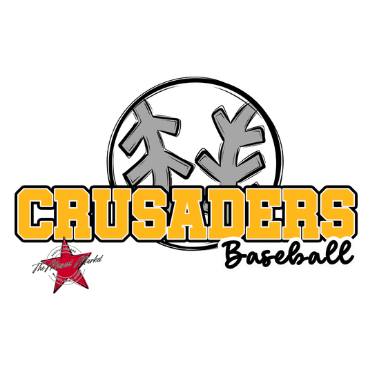 Crusaders Varsity Baseball-Yellow