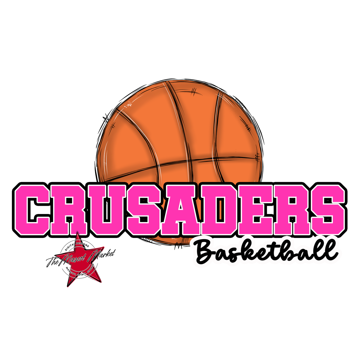 Crusaders Varsity Basketball-Pink