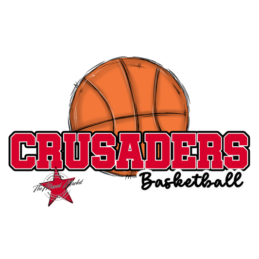 Crusaders Varsity Basketball-Red