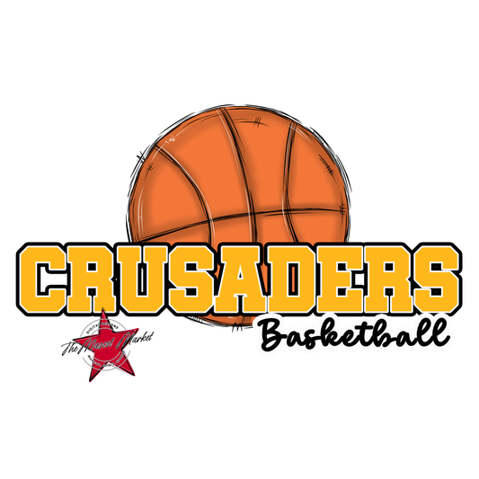 Crusaders Varsity Basketball-Yellow