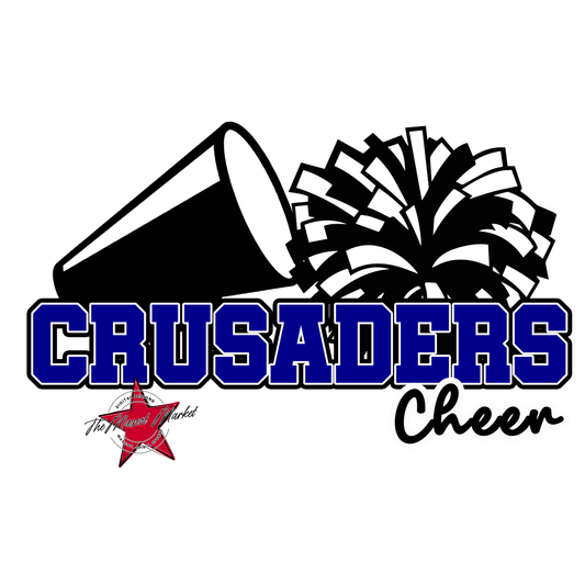 Crusaders Varsity Cheer-Blue