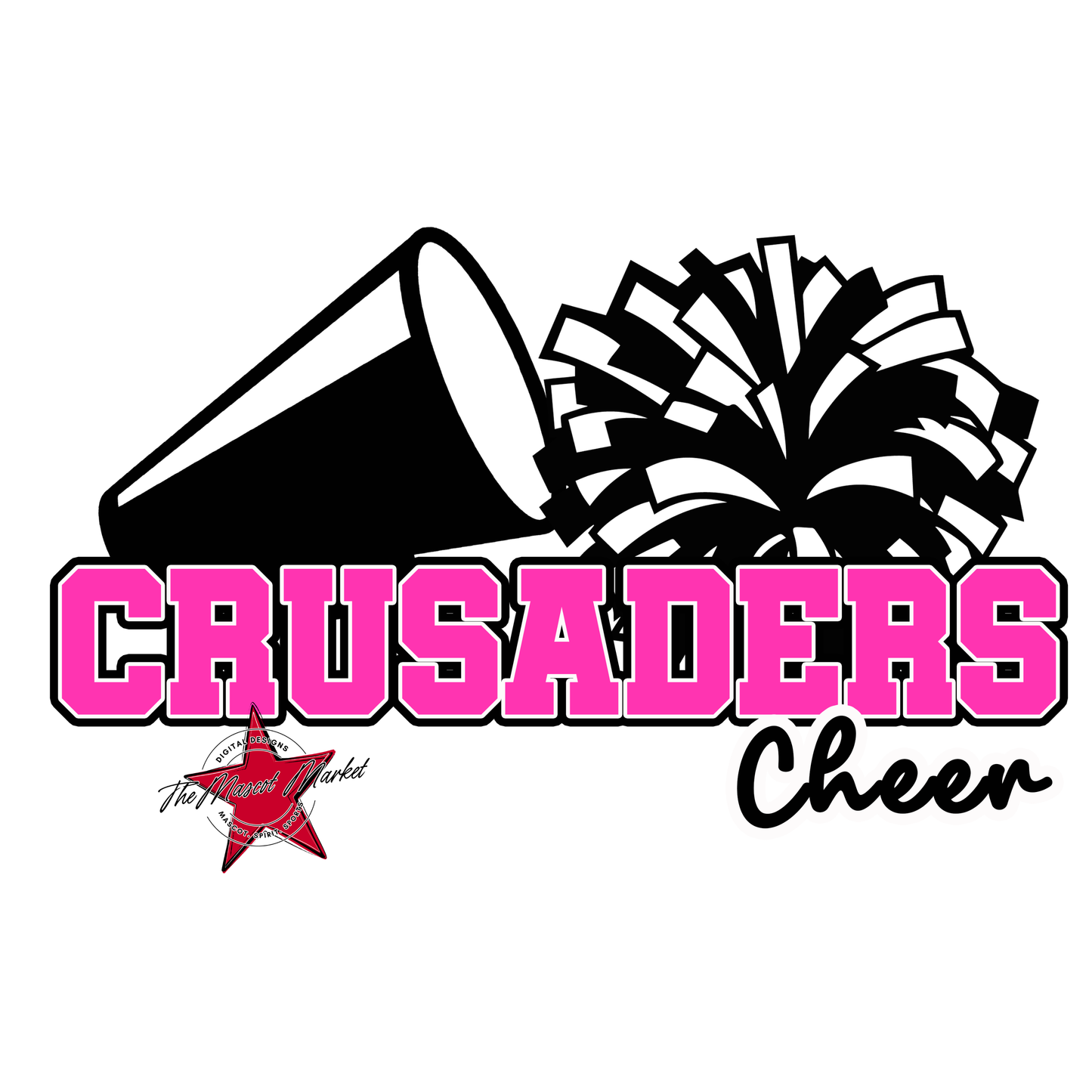 Crusaders Varsity Cheer-Pink