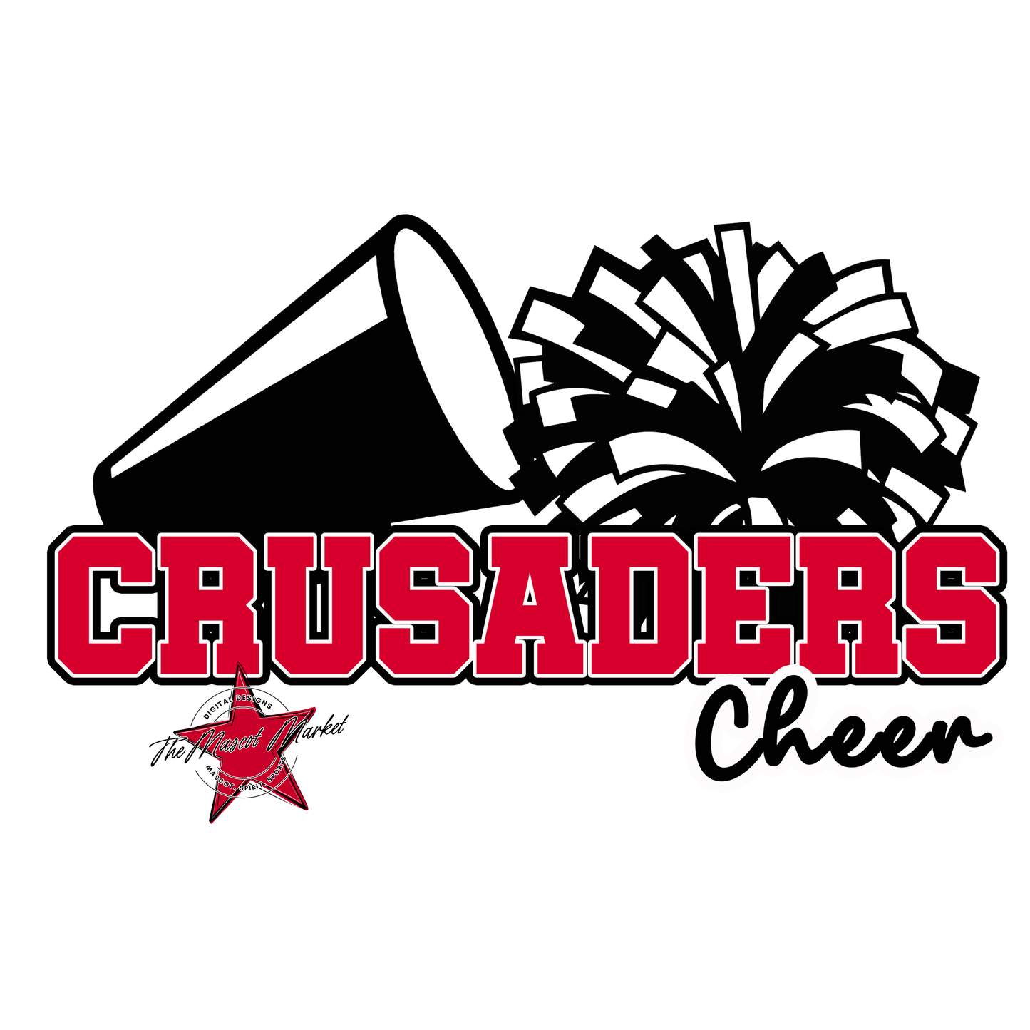 Crusaders Varsity Cheer-Red