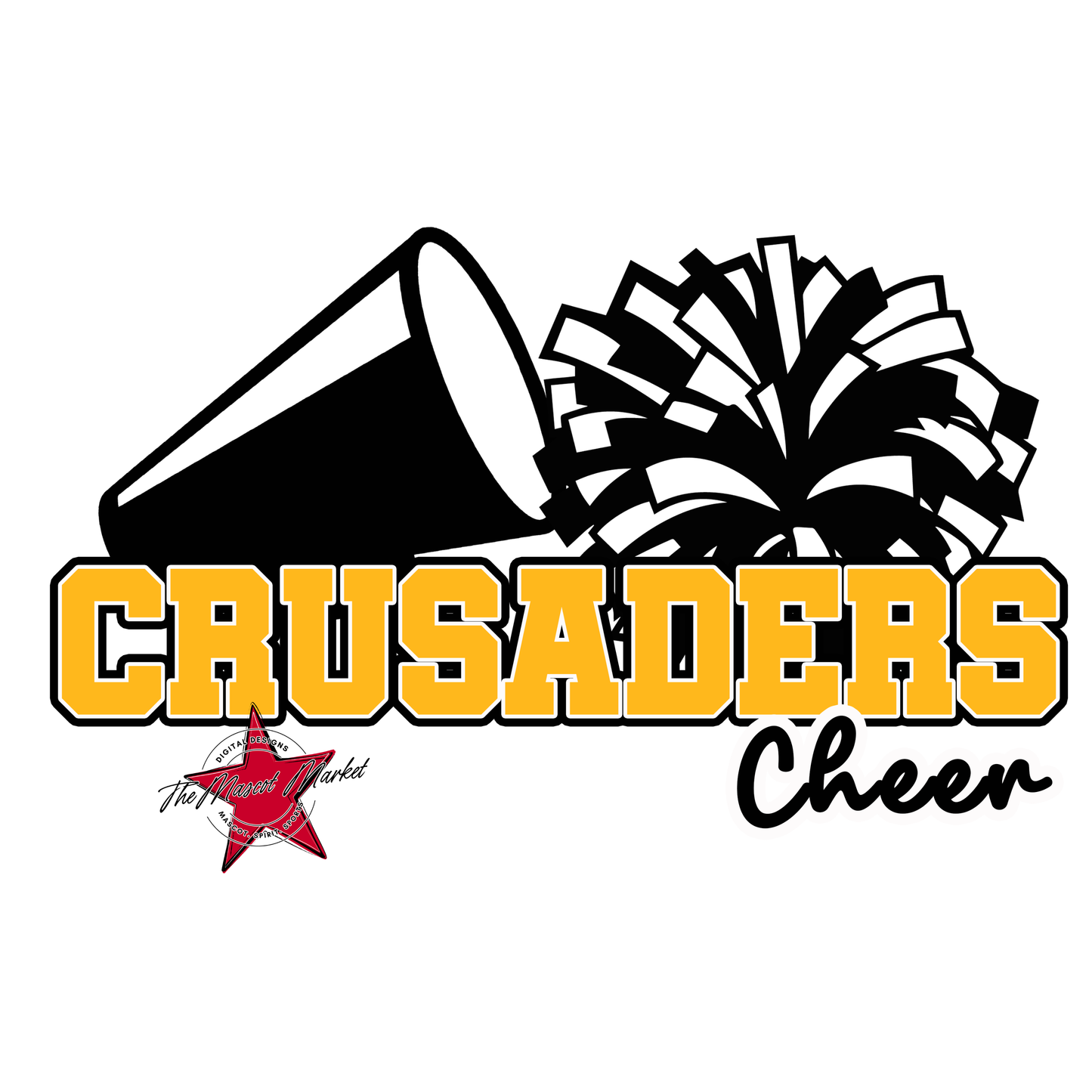 Crusaders Varsity Cheer-Yellow