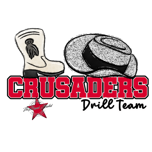 Crusaders Varsity Drillteam-Red