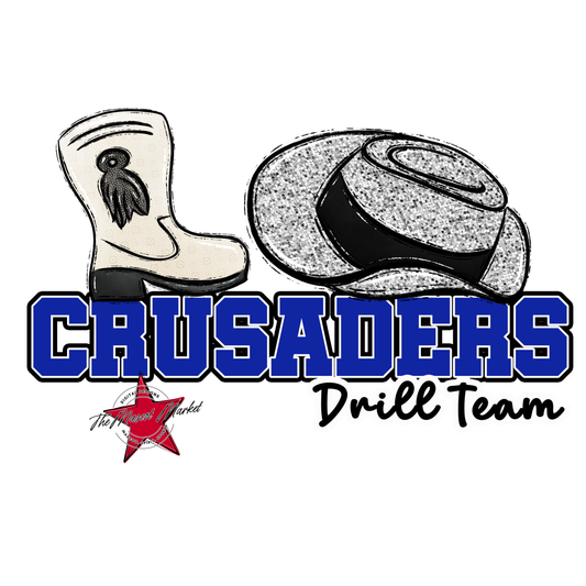 Crusaders Varsity Drillteam-Royal Blue