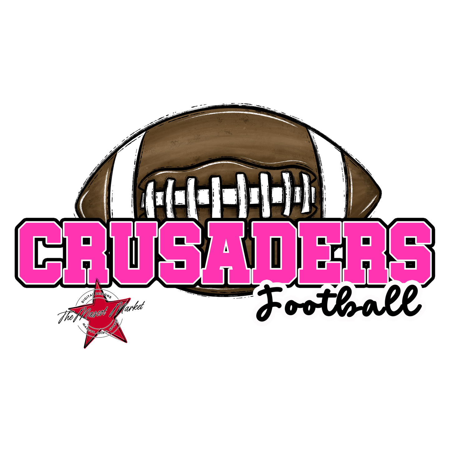 Crusaders Varsity Football-Pink