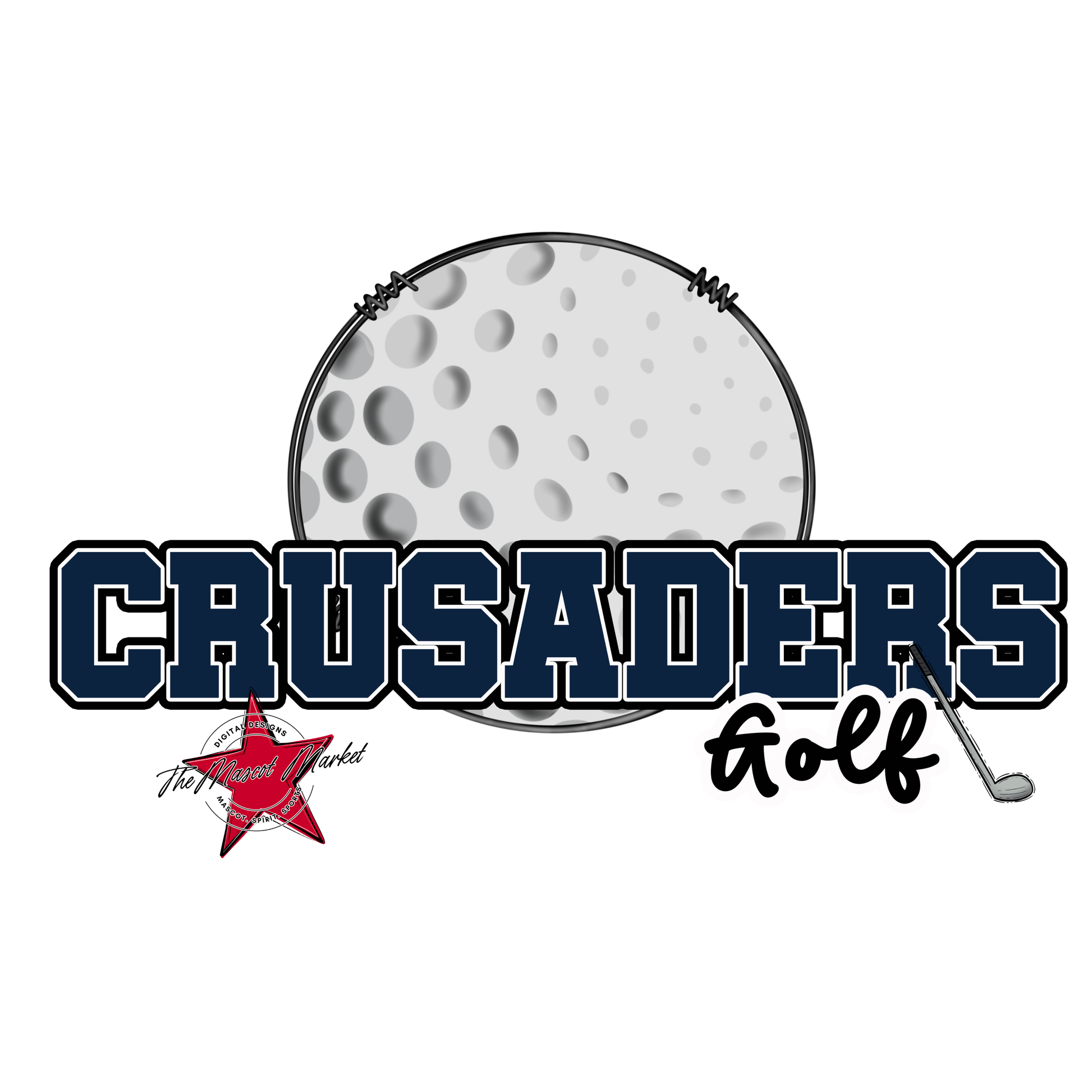 Crusaders Varsity Golf-Navy