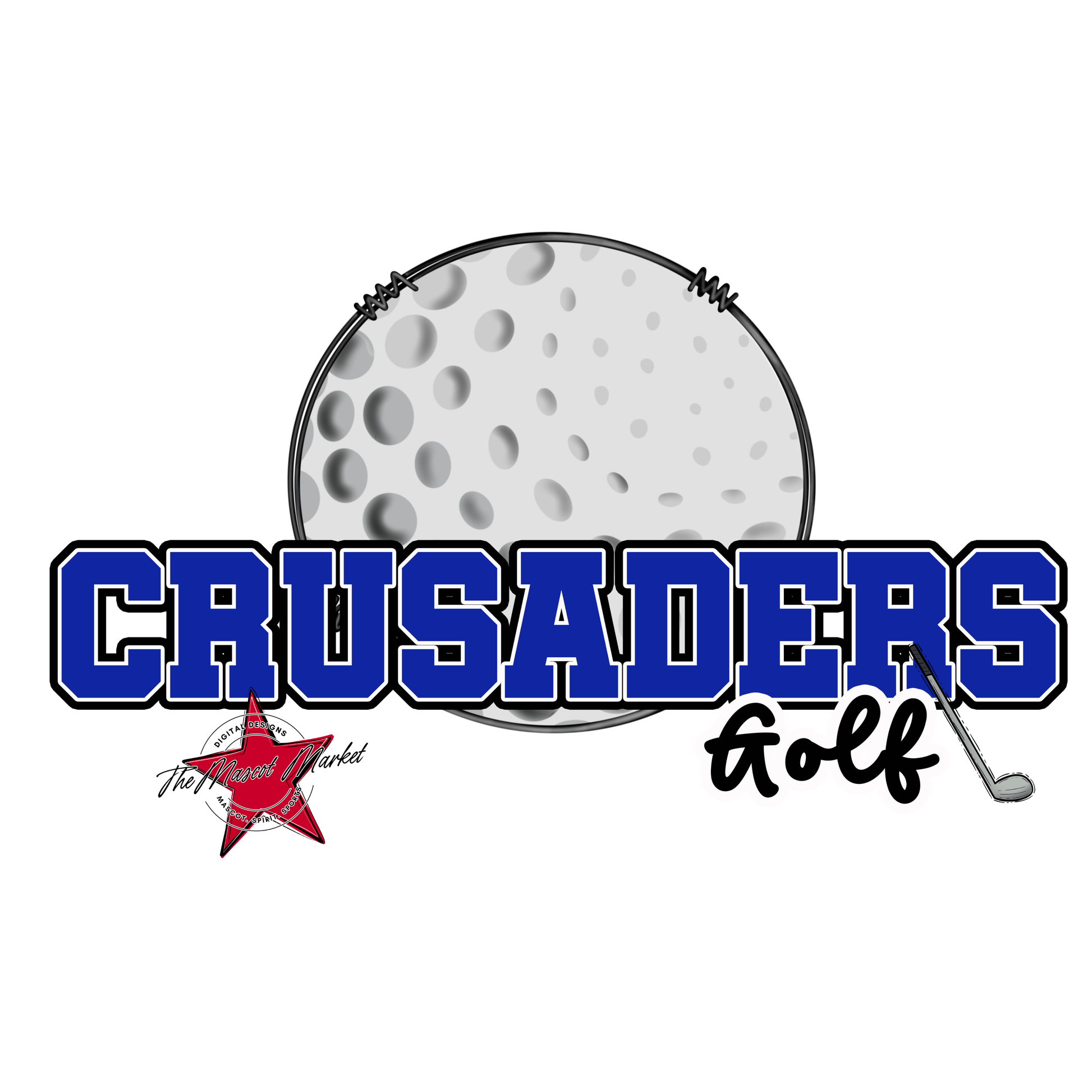 Crusaders Varsity Golf-Royal Blue
