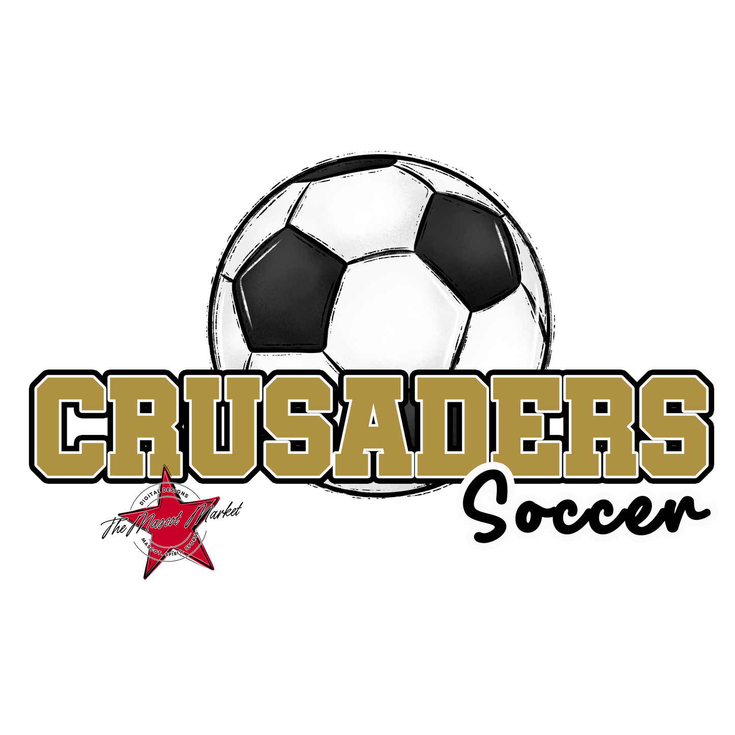 Crusaders Varsity Soccer-Gold