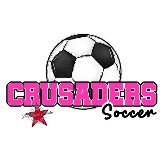 Crusaders Varsity Soccer-Pink