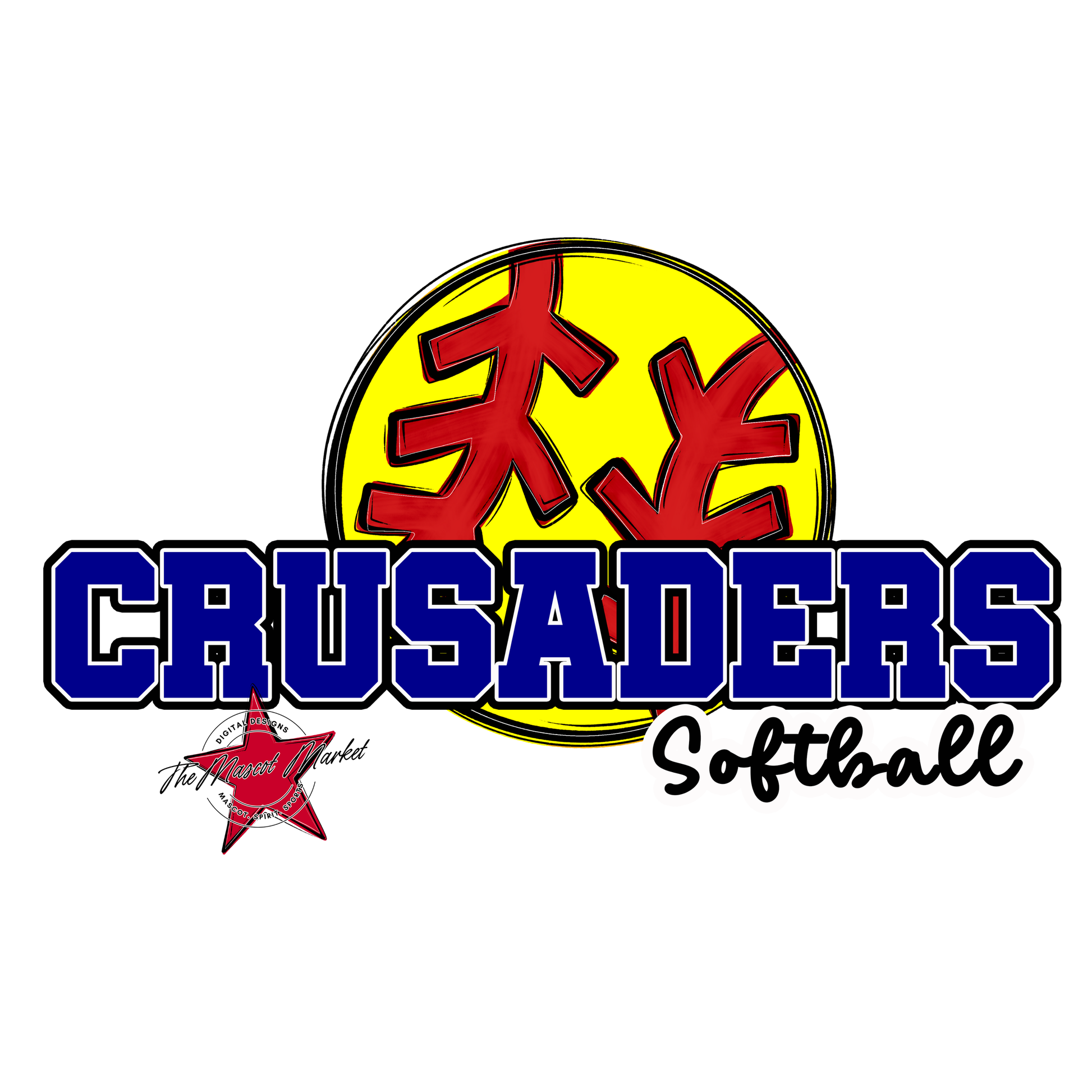 Crusaders Varsity Softball-Blue