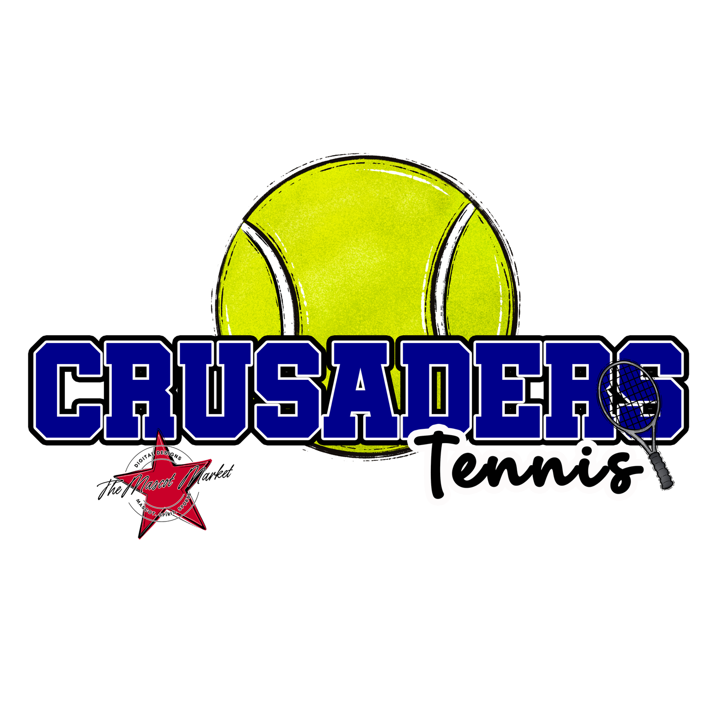 Crusaders Varsity Tennis-Blue