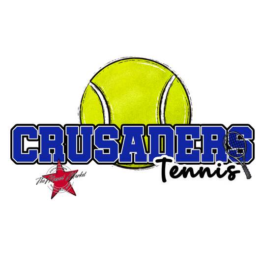 Crusaders Varsity Tennis-Royal Blue
