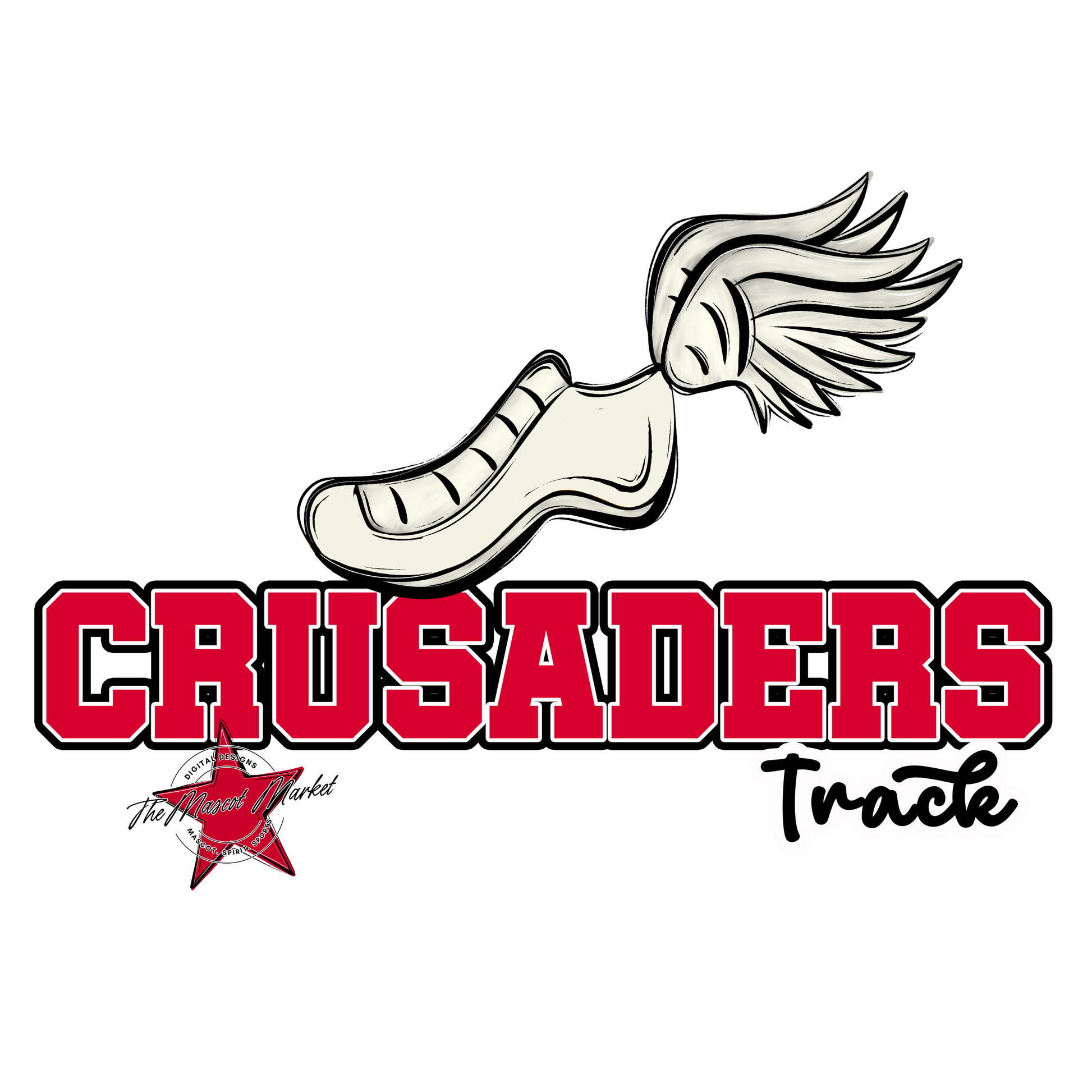Crusaders Varsity Track-Red