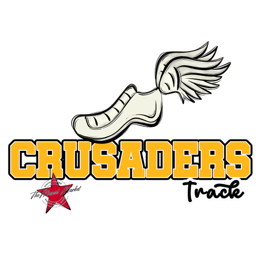 Crusaders Varsity Track-Yellow