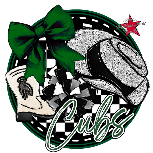 Cubs Circle Drillteam Design-Green