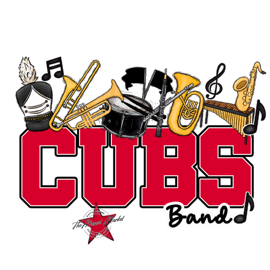 Cubs Varsity Band-Red