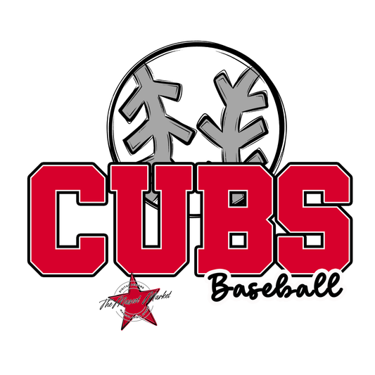 Cubs Varsity Baseball-Red