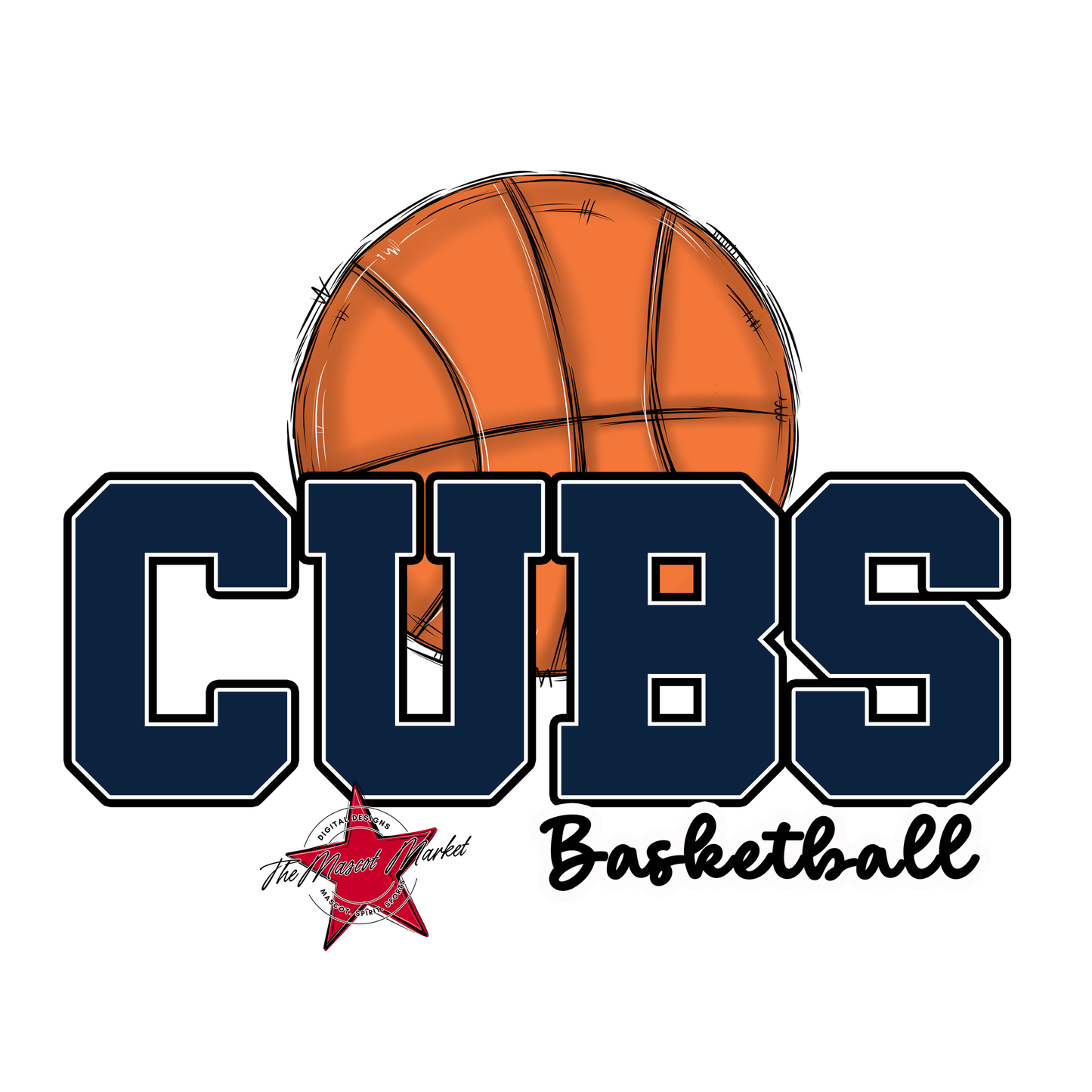Cubs Varsity Basketball-Navy