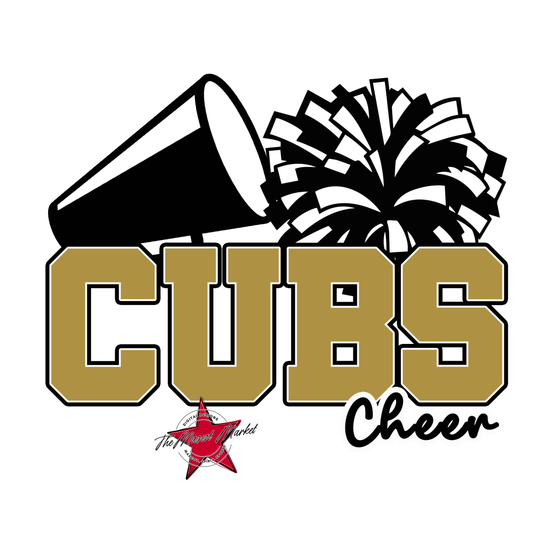 Cubs Varsity Cheer-Gold