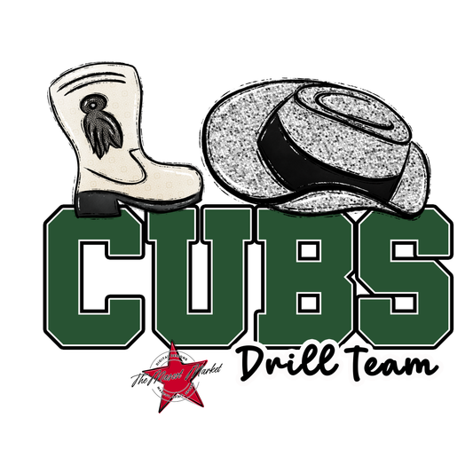 Cubs Varsity Drillteam-Green