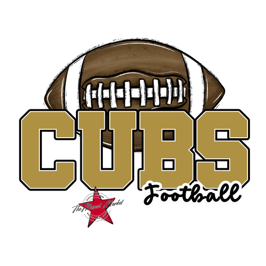 Cubs Varsity Football-Gold