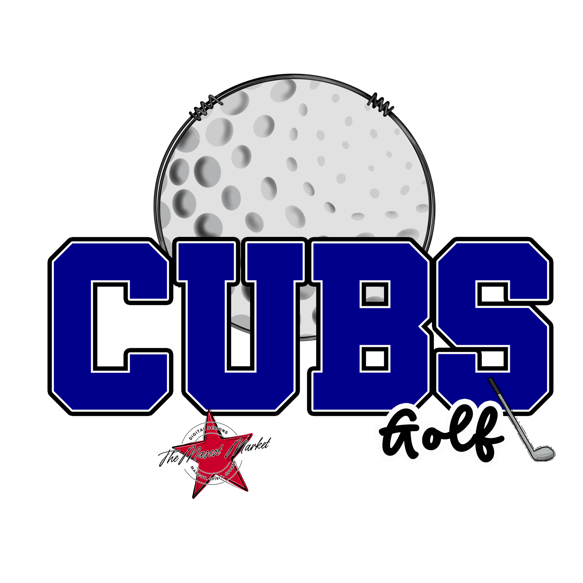 Cubs Varsity Golf-Blue