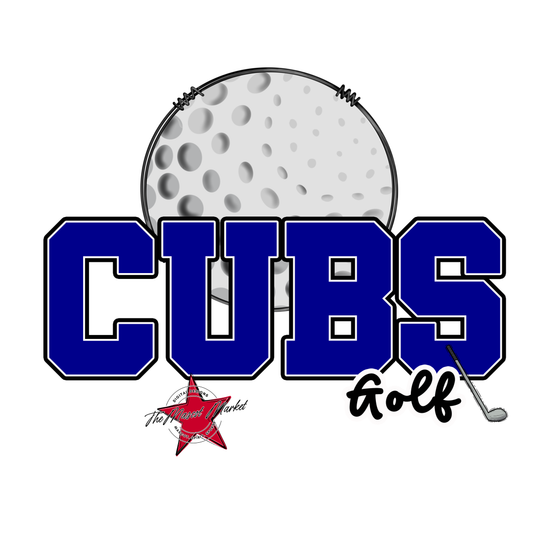 Cubs Varsity Golf-Blue