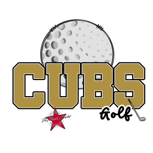Cubs Varsity Golf-Gold