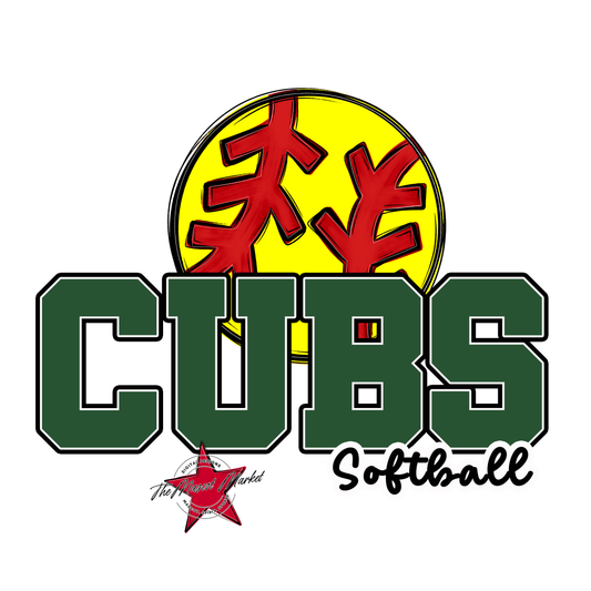 Cubs Varsity Softball-Green