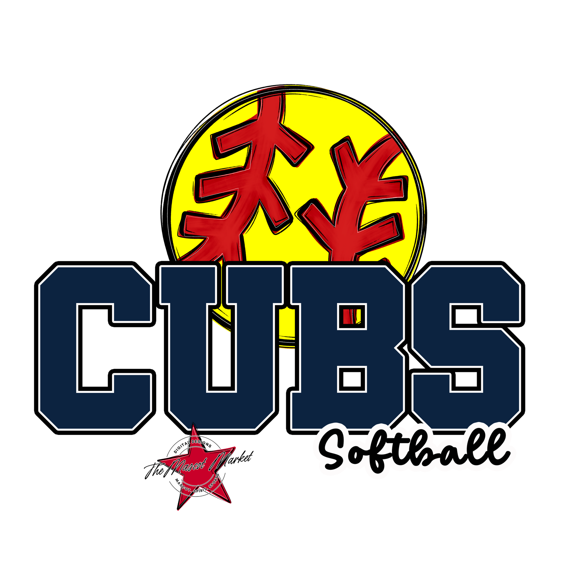 Cubs Varsity Softball-Navy
