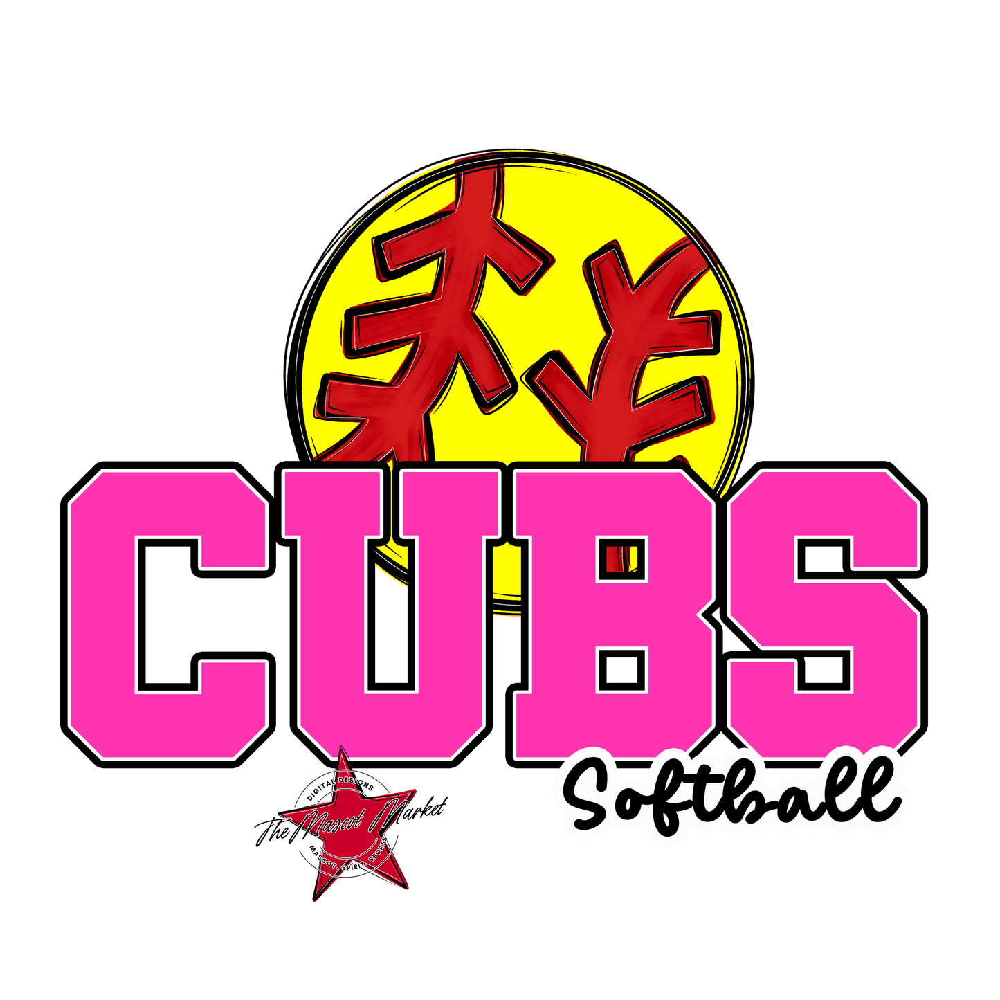 Cubs Varsity Softball-Pink
