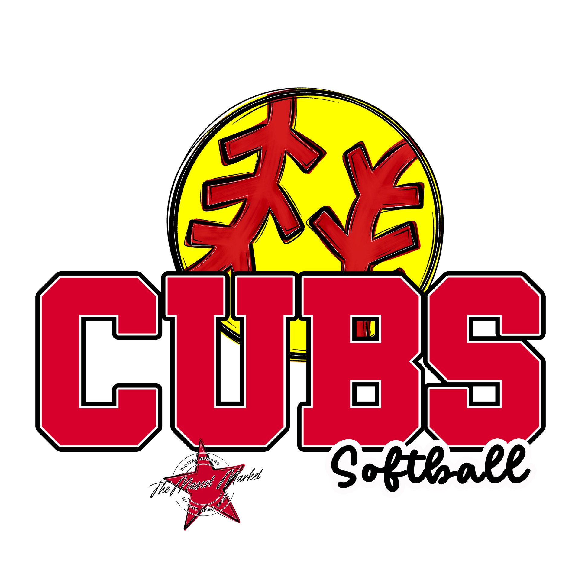 Cubs Varsity Softball-Red