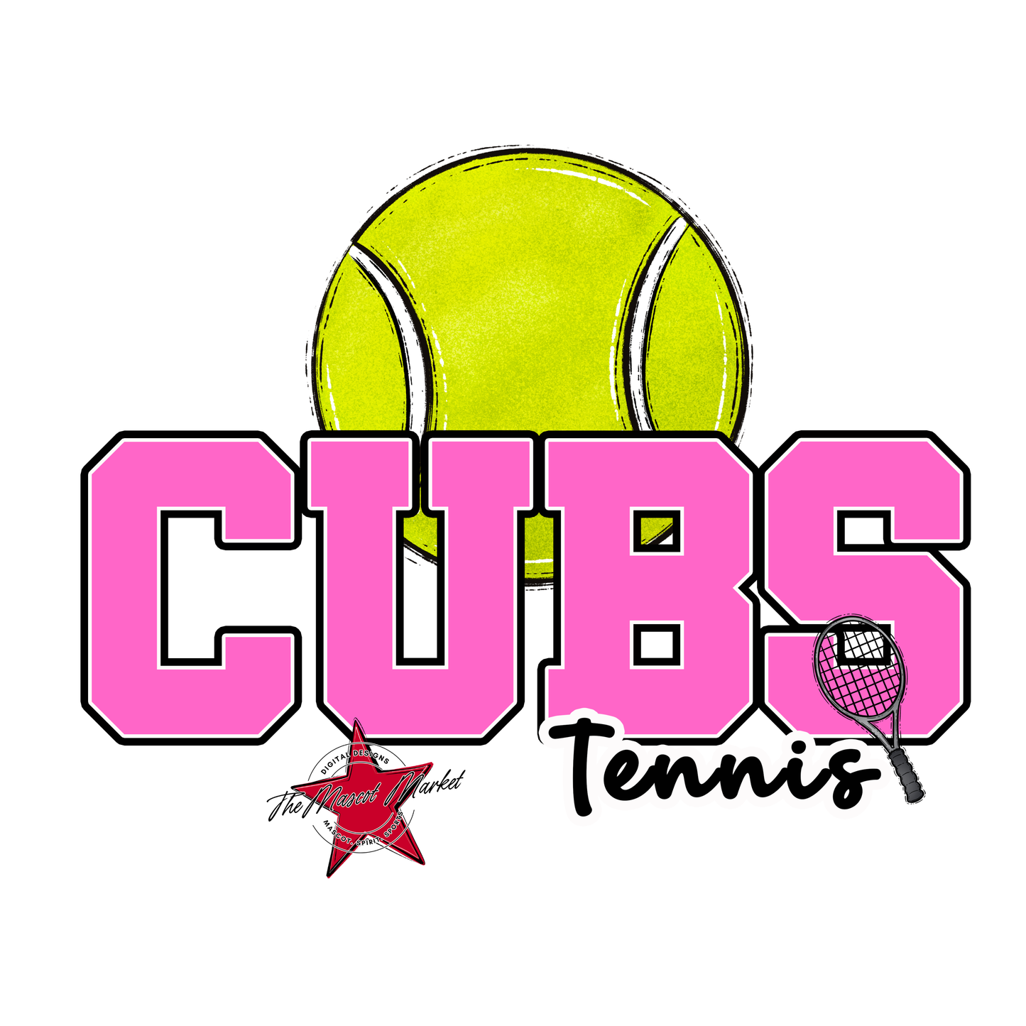 Cubs Varsity Tennis-Baby Pink