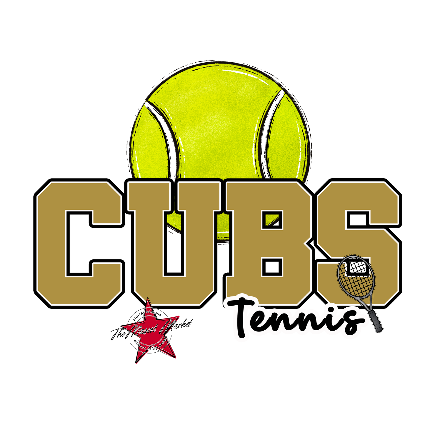 Cubs Varsity Tennis-Gold