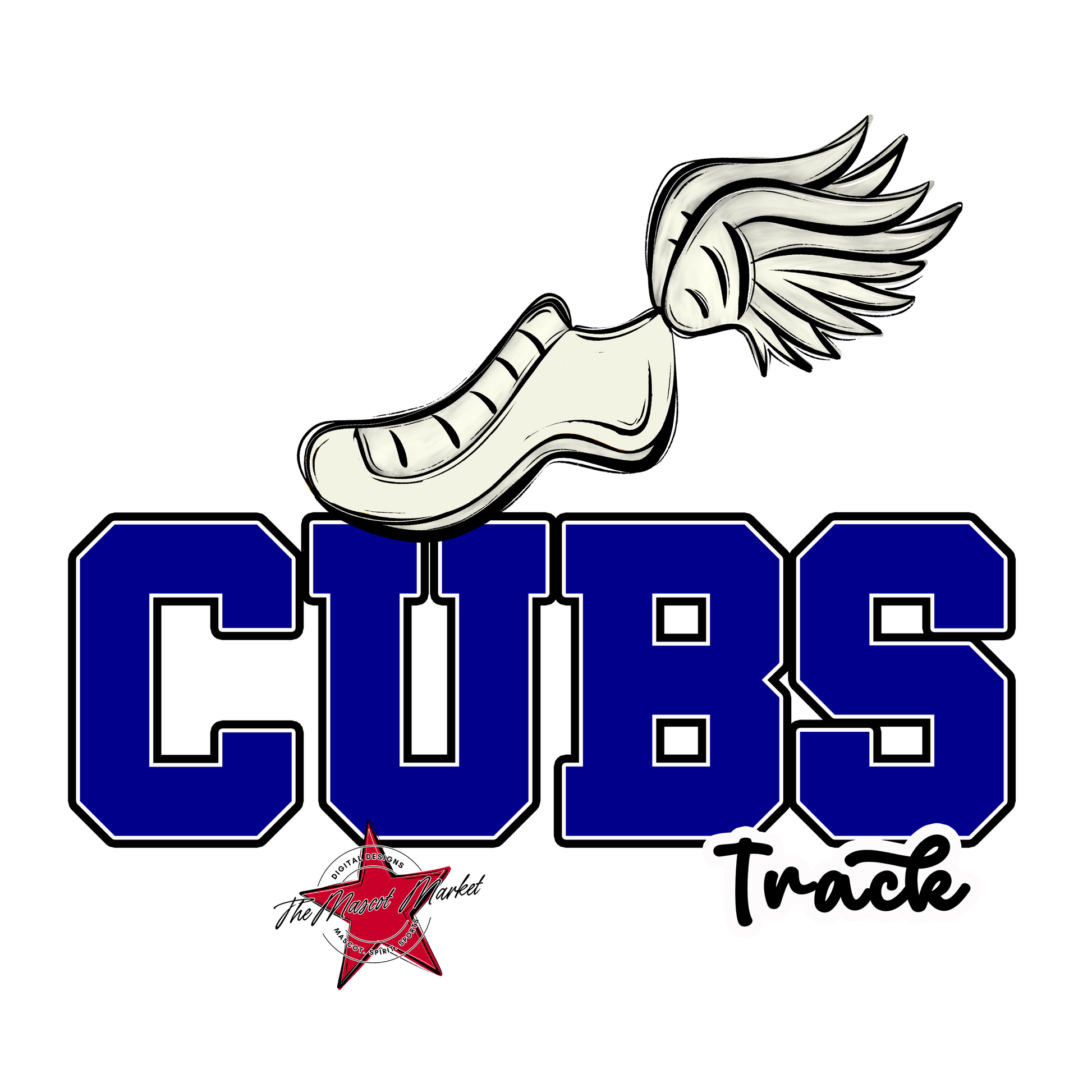 Cubs Varsity Track-Blue