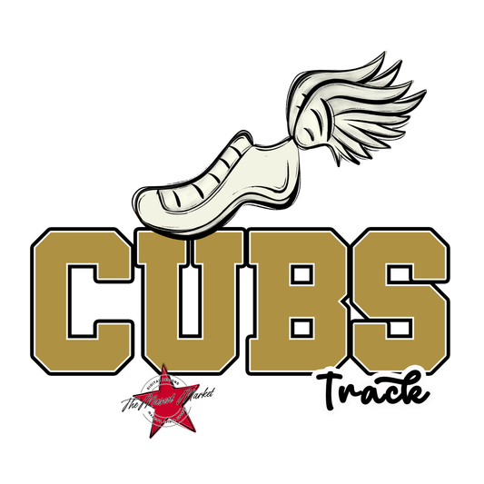 Cubs Varsity Track-Gold