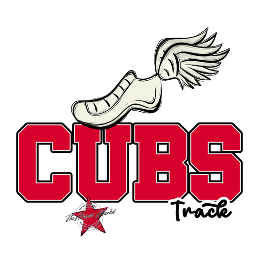 Cubs Varsity Track-Red