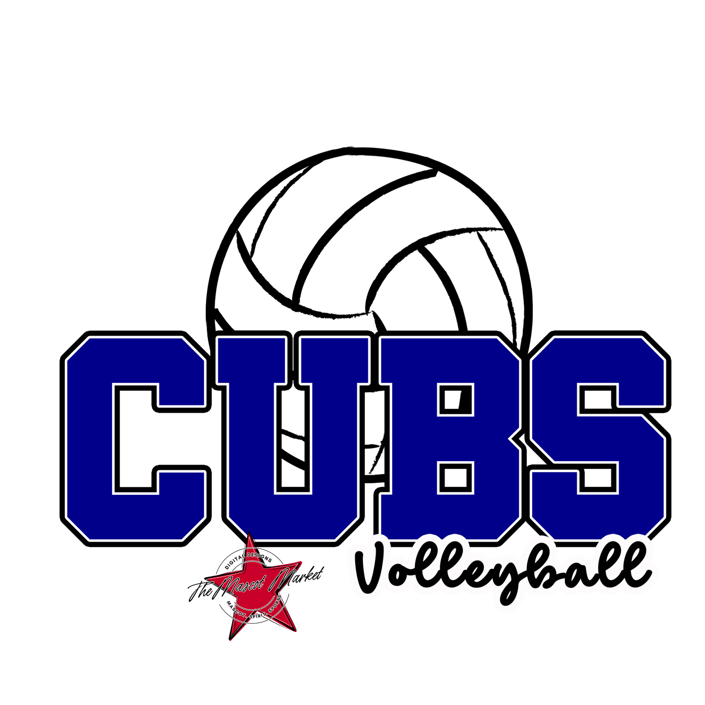 Cubs Varsity Volleyball-Blue