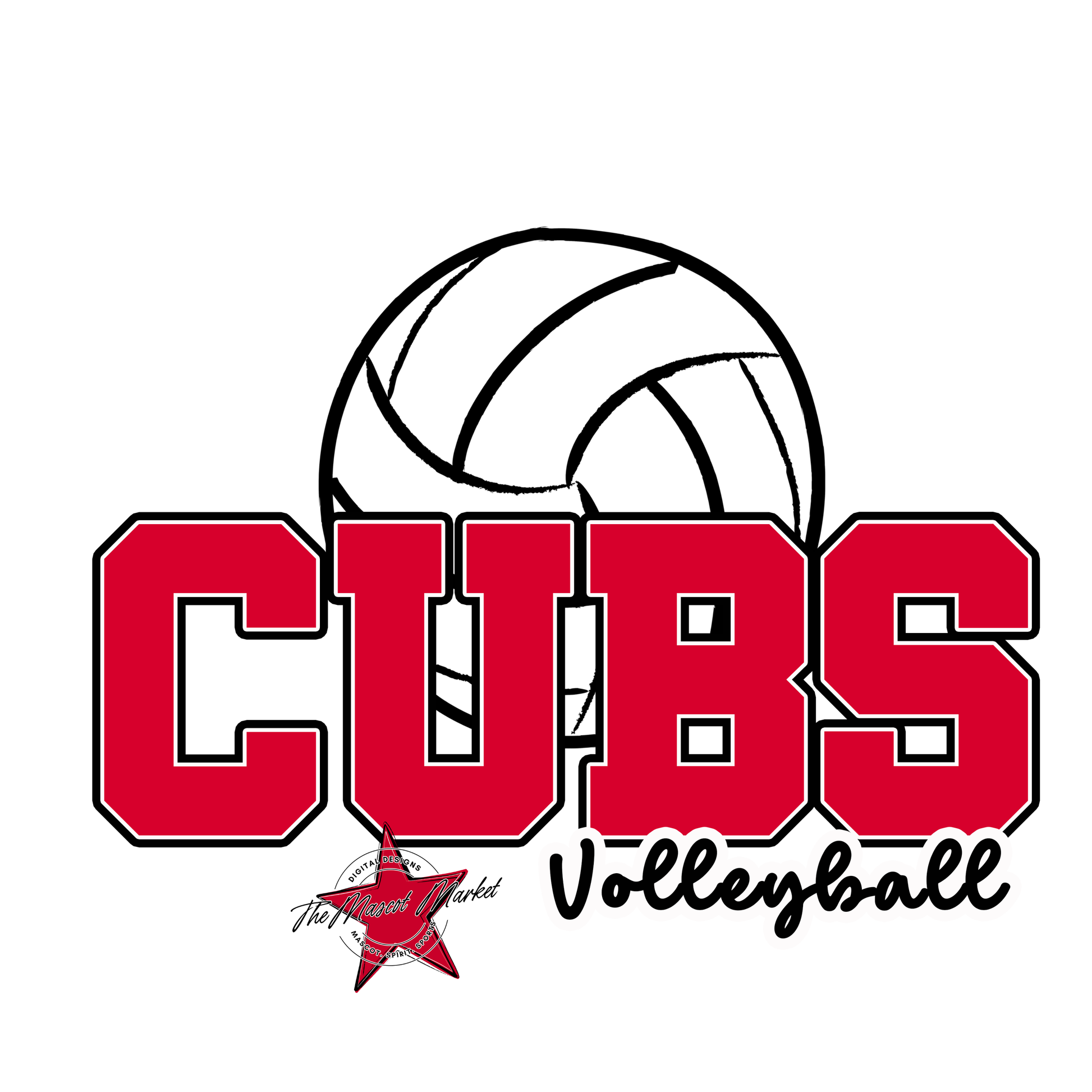 Cubs Varsity Volleyball-Red
