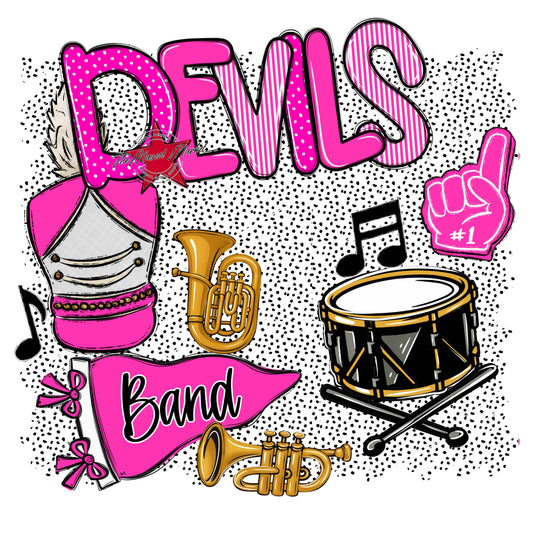 Devils Band Spirit-Pink