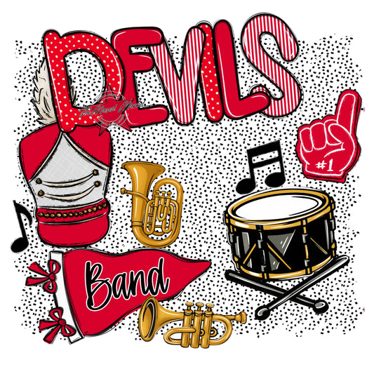 Devils Band Spirit-Red