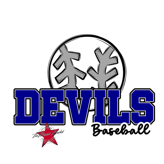 Devils Varsity Baseball-Blue
