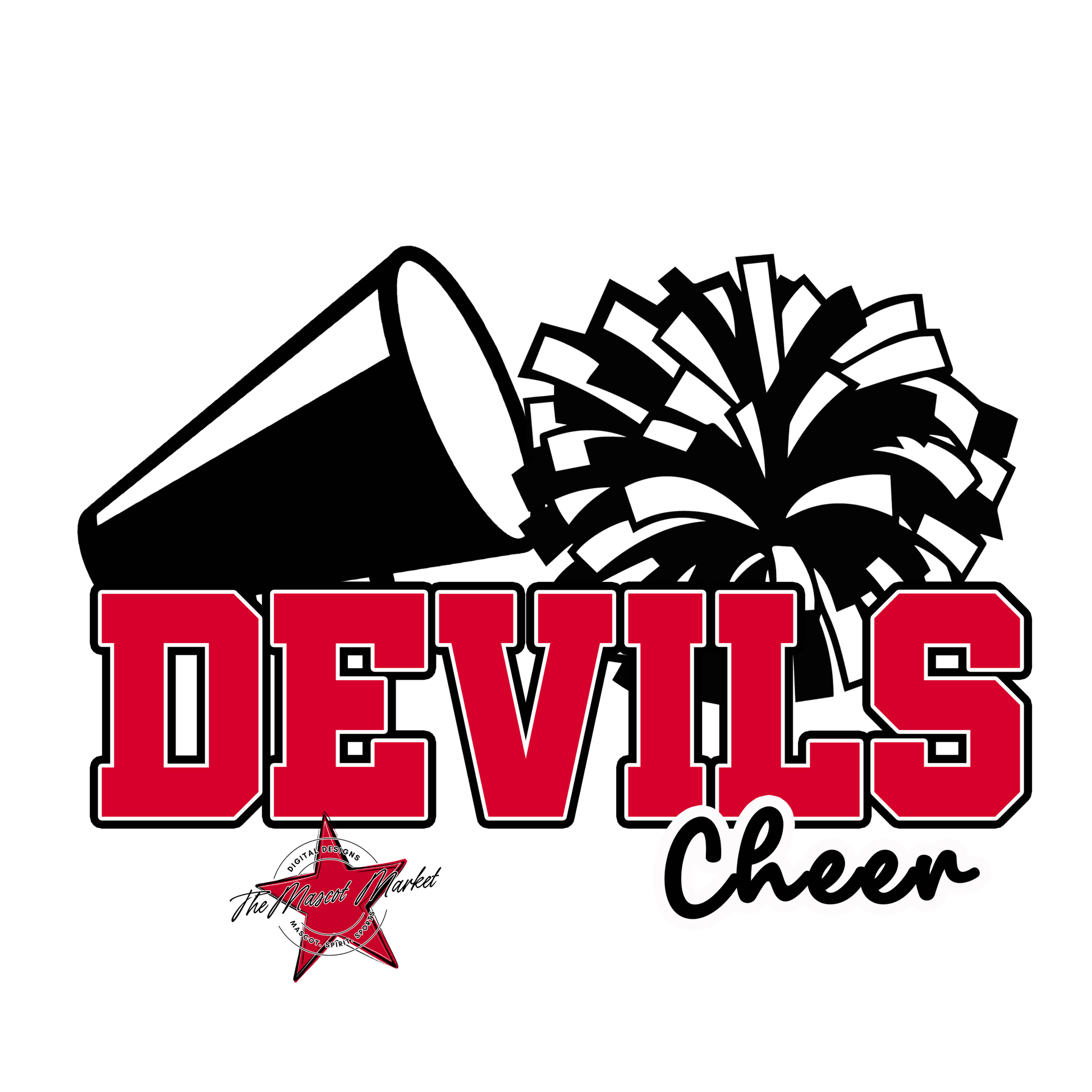 Devils Varsity Cheer-Red