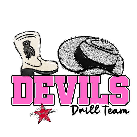 Devils Varsity Drillteam-Baby Pink
