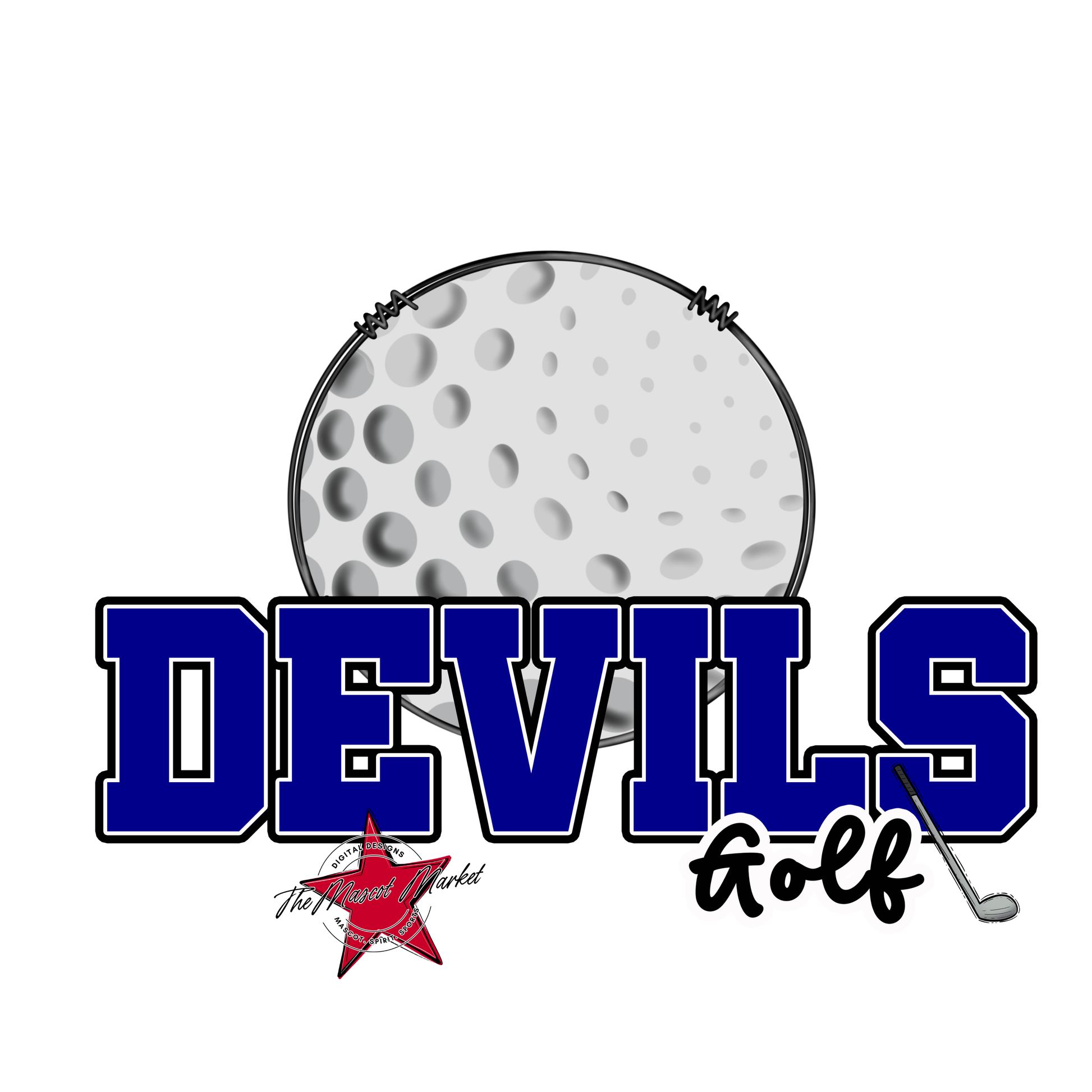 Devils Varsity Golf-Blue